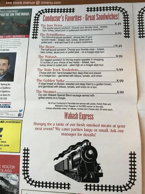 Wabash BBQ Excelsior Springs, MO 64024 .